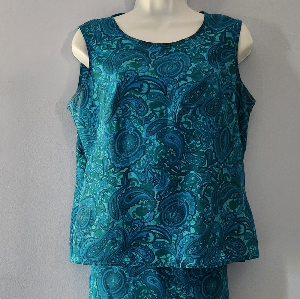 Gloria Vanderbilt Vintage Paisley Top